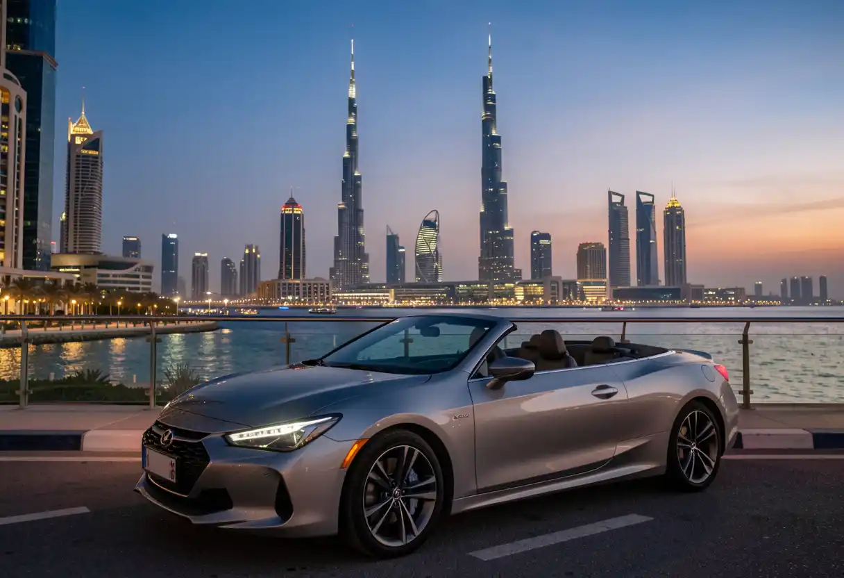 Best Time To Drive a Convertible in Dubai During The Summer