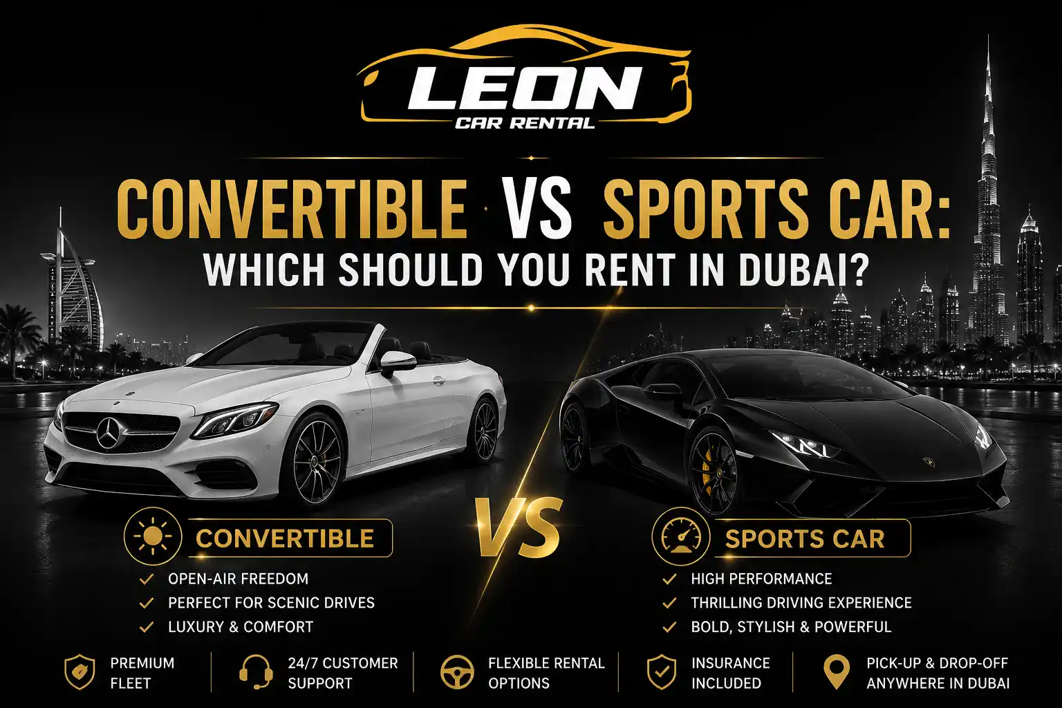 Convertible vs Sports Car