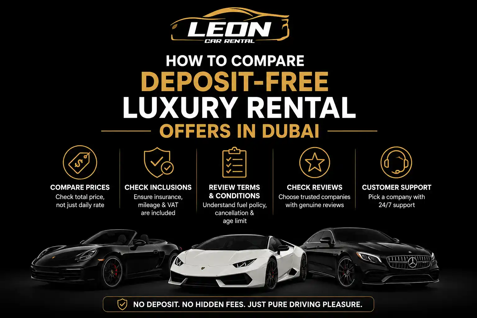 How to Compare Deposit-Free Luxury Rental Offers in Dubai